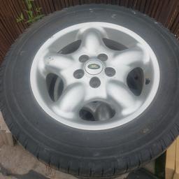 freelander td4 wheels and tyres from a 06 facelift model. Good condition. . been sat in the garden could do with a clean.  £60 ono or will split £20 per wheel