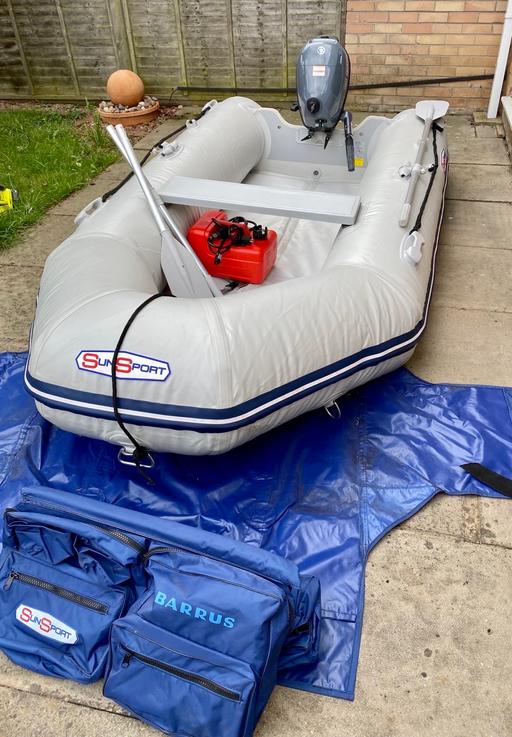 Buy & Sell Cambridgeshire Fenland - Photos for SunSport VRIB boat & Yamaha outboard