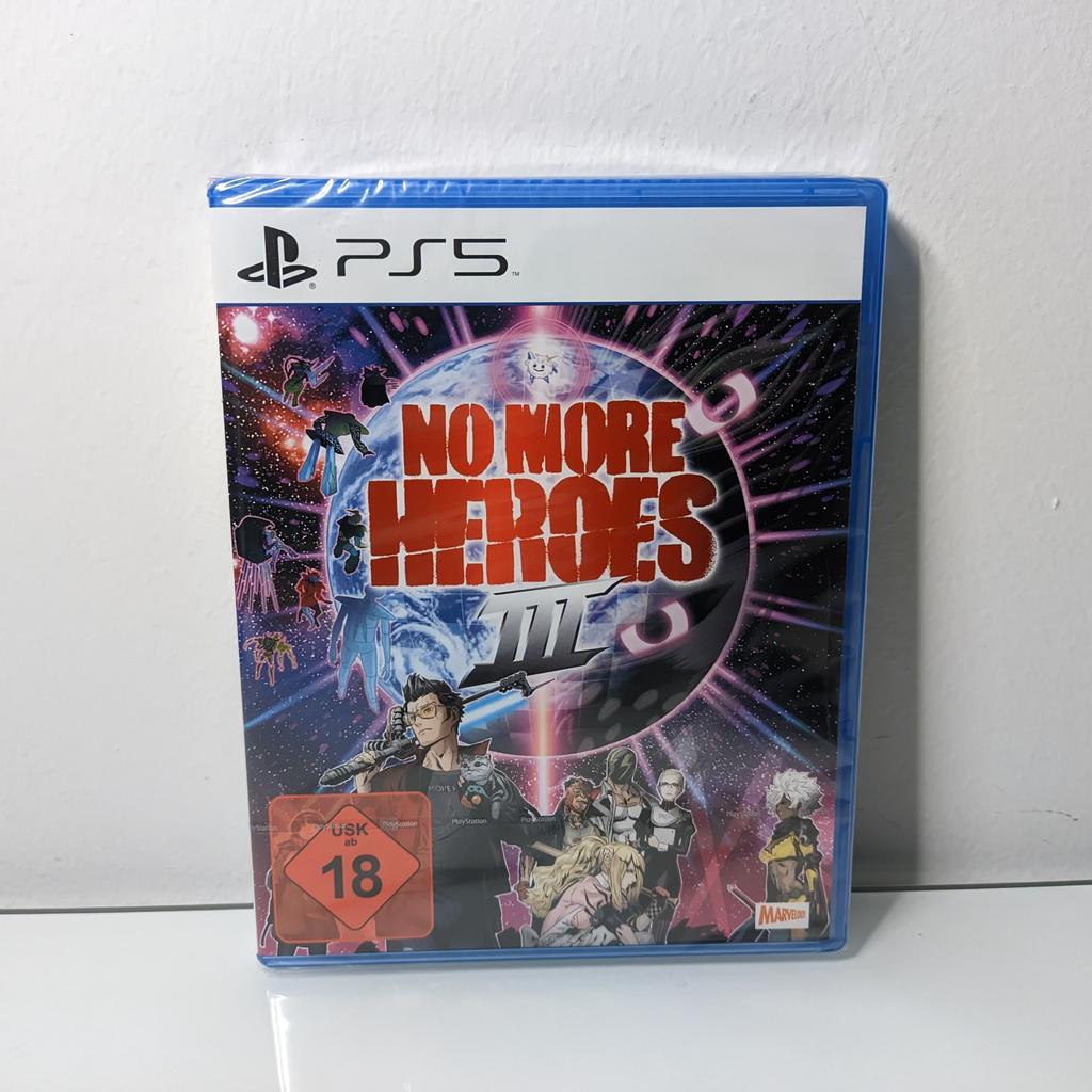 Verkaufe hier No More Heroes 3 für die Playstation 5. Es handelt sich um unbenutzte und noch versiegelte Neuware. Kein Tausch! Abholung oder Versand möglich.