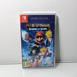Verkaufe hier Mario+Rabbids: Sparks of Hope für die Nintendo Switch. Es handelt sich um unbenutzte und noch versiegelte Neuware. Kein Tausch! Abholung oder Versand möglich.
