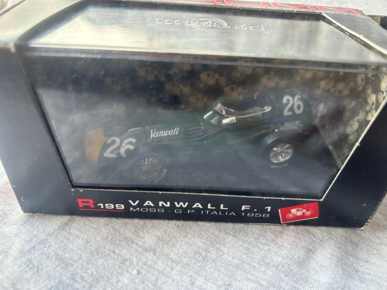 Vanwall F1 1958 - Brumm 1/43 - Stirling Moss - Modèle Réduit Neuf - Collection