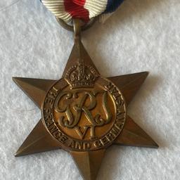WW2 Original British The France and Germany Star Medal 

£18