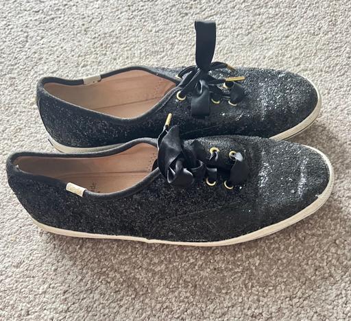 Buy & Sell South West London West Brompton - South West London - Photos for Kate Spade Glitter Keds Trainers Size Uk 4.5