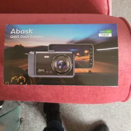 front & rear dashcam...brand new...never been used...in the box as new with instructions ...collection only from bromsgrove