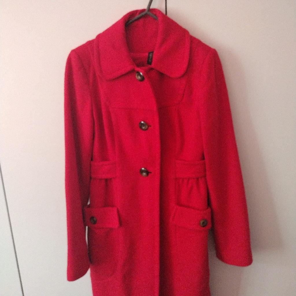 lovely red Topshop coat