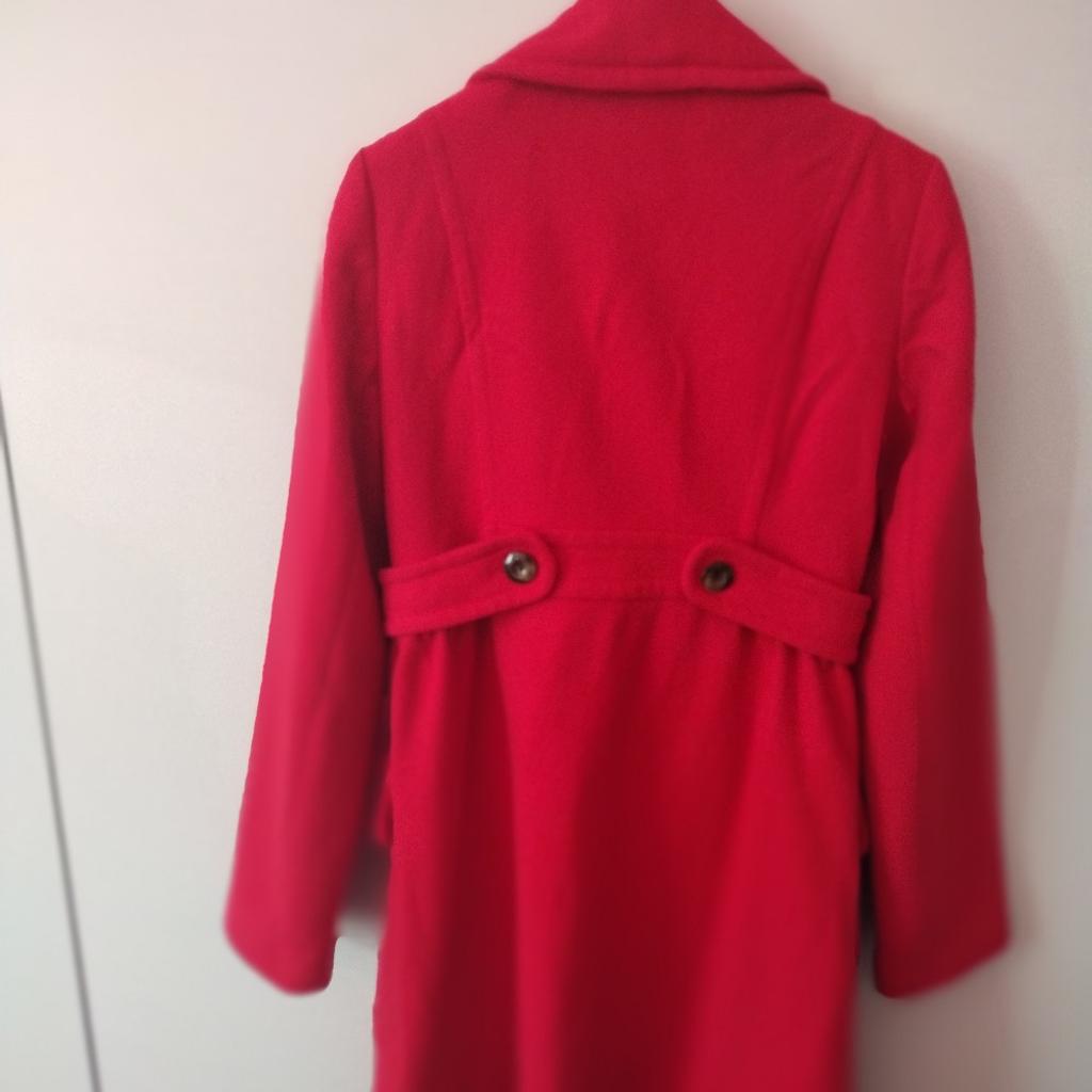 lovely red Topshop coat