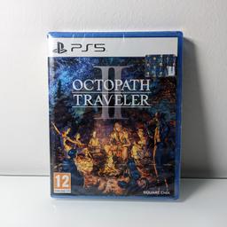 Verkaufe hier Octopath Traveler 2 für die Playstation 5. Es handelt sich um unbenutzte und noch versiegelte Neuware. Kein Tausch! Abholung oder Versand möglich.