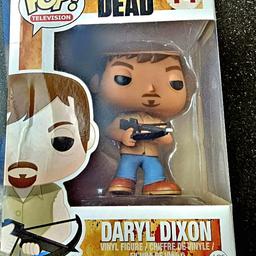 The Walking Dead Daryl Dixon Funko Pop 14. POP TELEVISION. amc Box Vinyl Figure.

Funko Pop 9cm (3.5" inches) Daryl Dixon The Walking Dead Rare box Vinyl Figure.
Figure out of Box 9cm tall
In the box 16cm.

Condition Brand New still in original box.
Only been opened to show in pictures the height of the figure.

CASH ON COLLECTION
Sold as seen in the photos
