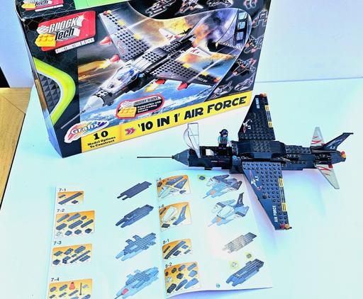 Buy & Sell Staffordshire Cannock Chase - Photos for GRAFIX BLOCKTECH AIRFORCE MODEL CONSTRUCTION