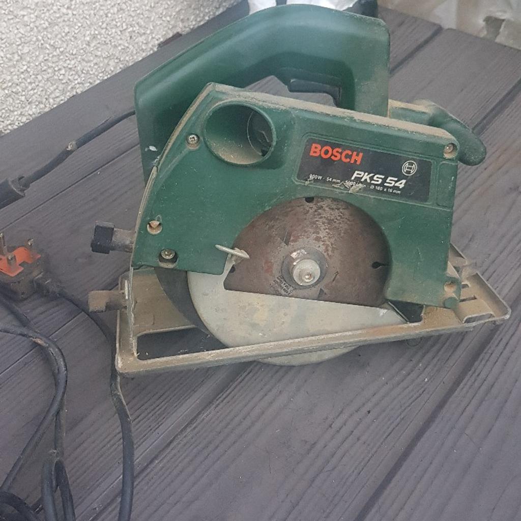 BOSCH PKS 54 CIRCULAR SAW in DY1 Dudley for £12.00 for sale | Shpock