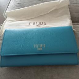 lovely brand new leather blue purse from cultured London
pick up only SE3