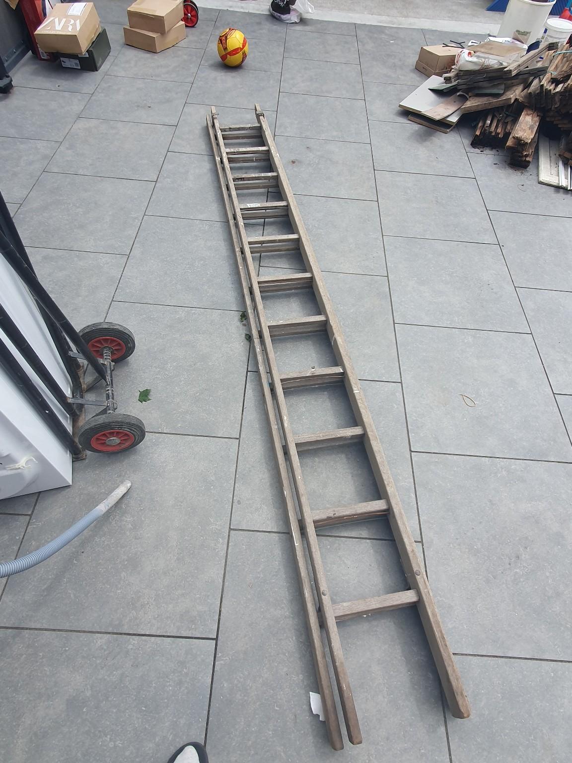 20ft tall wooden ladders in LE5 Leicester for £20.00 for sale Shpock