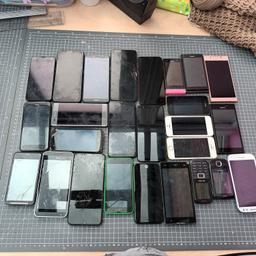 mixture spare / repair phones. iphones, nokias, huwieas, others. job lot only. collection only.