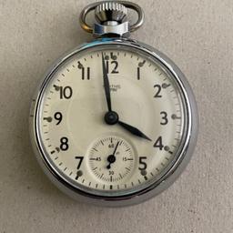 Nice example of a smith’s empire pocket watch,running well and keeping reasonable time could need either regulating or a service,watch lens approximately 40.8 mm