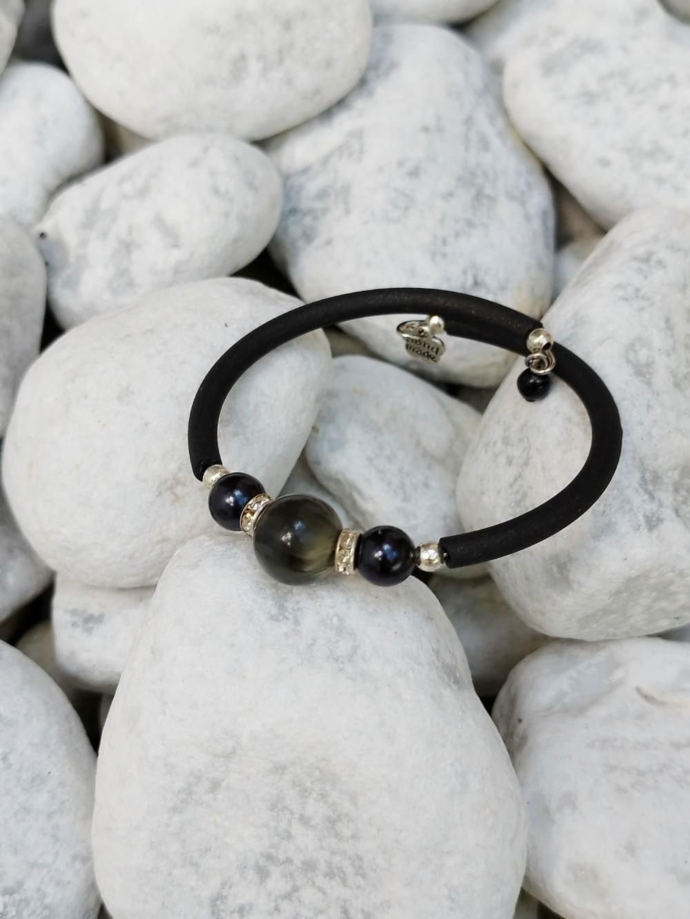 GlassOfVenice Bracciale di Murano con Perle di Semi di 36 Fili