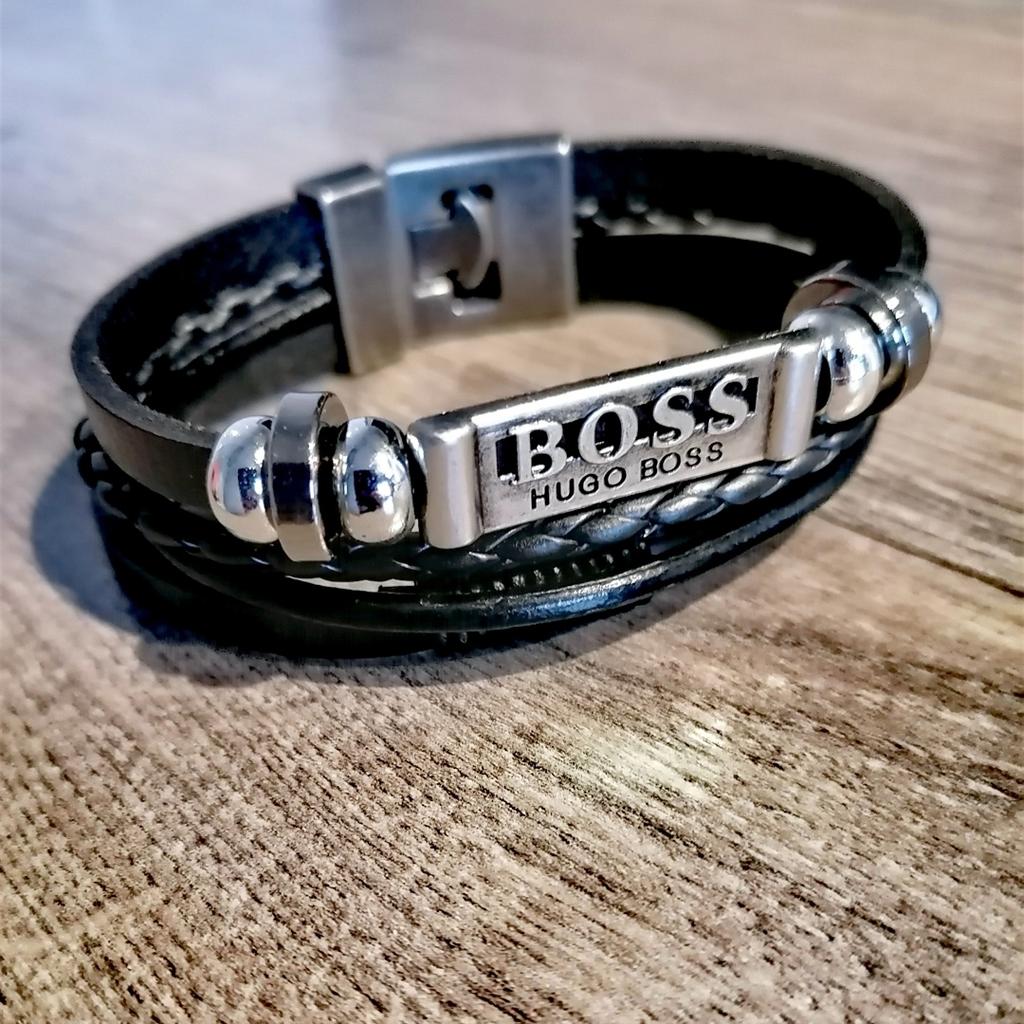 Mens leather Boss bracelet in B9 Birmingham für £ 12,00 zum Verkauf Shpock AT