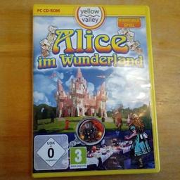 Verkaufe PC-Spiel "Alice im Wunderland" in Top-Zustand.