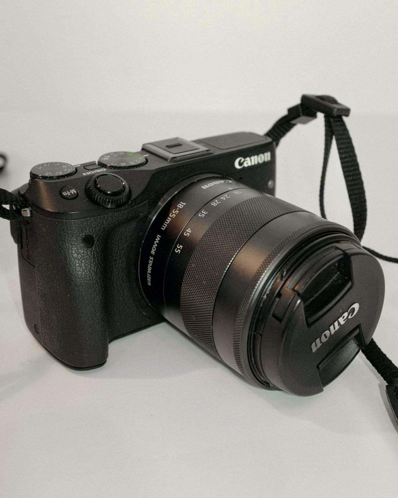 Canon eos m3 mark i with interchangeable lens in e2 london for 150 00