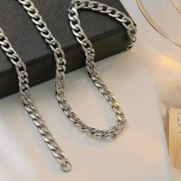 Mens Chain. Sterling Silver 60cm. price drop 