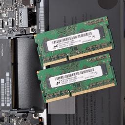 Micron 4GB (2x 2GB) DDR3 - 1600MHz - SODIMM (vom MacBookPro ausgebaut!)

Die Arbeitsspeicher wurden getestet, funktionieren einwandfrei.

Da Privatverkauf keine Rücknahme, keine Garantie und kein Umtausch. Der Verkauf erfolgt unter Ausschluss jeglicher Gewährleistung.

#
Laptop Notebook
RAM Arbeitsspeicher