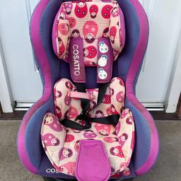 Cosatto happy clearance campers car seat