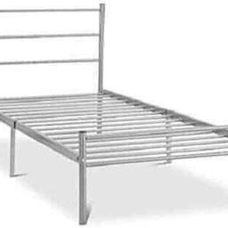 LONDON METAL BED FRAME - SINGLE £100.00

Silver metal bed frame, which as a best seller has been priced to suit even the most stringent budget. Has a sturdy rail piped base. (Available in 3’ Single and 4’6’’ Double)

B&W BEDS 

Unit 1-2 Parkgate Court 
The gateway industrial estate
Parkgate 
Rotherham
S62 6JL 
01709 208200
Website - bwbeds.co.uk 
Facebook - B&W BEDS parkgate Rotherham 

Free delivery to anywhere in South Yorkshire Chesterfield and Worksop on orders over £100

Same day delivery available on stock items when ordered before 1pm (excludes sundays)

Shop opening hours - Monday - Friday 10-6PM  Saturday 10-5PM Sunday 11-3pm