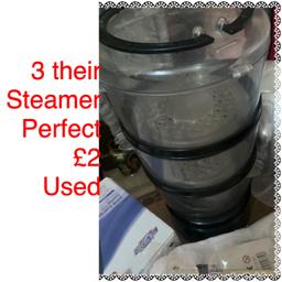 Steamer great condition used few times perfect working
Lots of other items for sale
Look at my items
07863543411