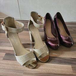 Womens shoes Size 6 BN great for all occasions and functions selling both as a bundle collection only.