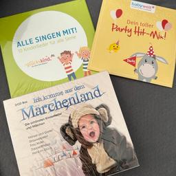 Kinderlieder Märchen Ich komme aus dem Märchenland CD 
Die anderen beiden CDs gibts gratis dazu. 
Versand gegen Aufpreis möglich. 
Keine Garantie und kein Umtauschrecht!