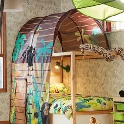 Jungle bed canopy from ikea