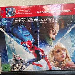 Aus meiner Sammlung abzugeben Nagelneu Original verpackt mit Sammler Statue Spiderman gegen Elektro