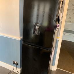 Collection tomorrow !!!! 14th July 

Fridge freezer black
With water dispenser
Needs new freezer trays as they are broken
Fully working
Selling due to moving and having a new one
Few dents hence price
Quick sale
Collection Bentley Walsall