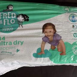 New Fred & flo ultra dry size 4+ nappies
Collection burscough
Please take a look through my other items