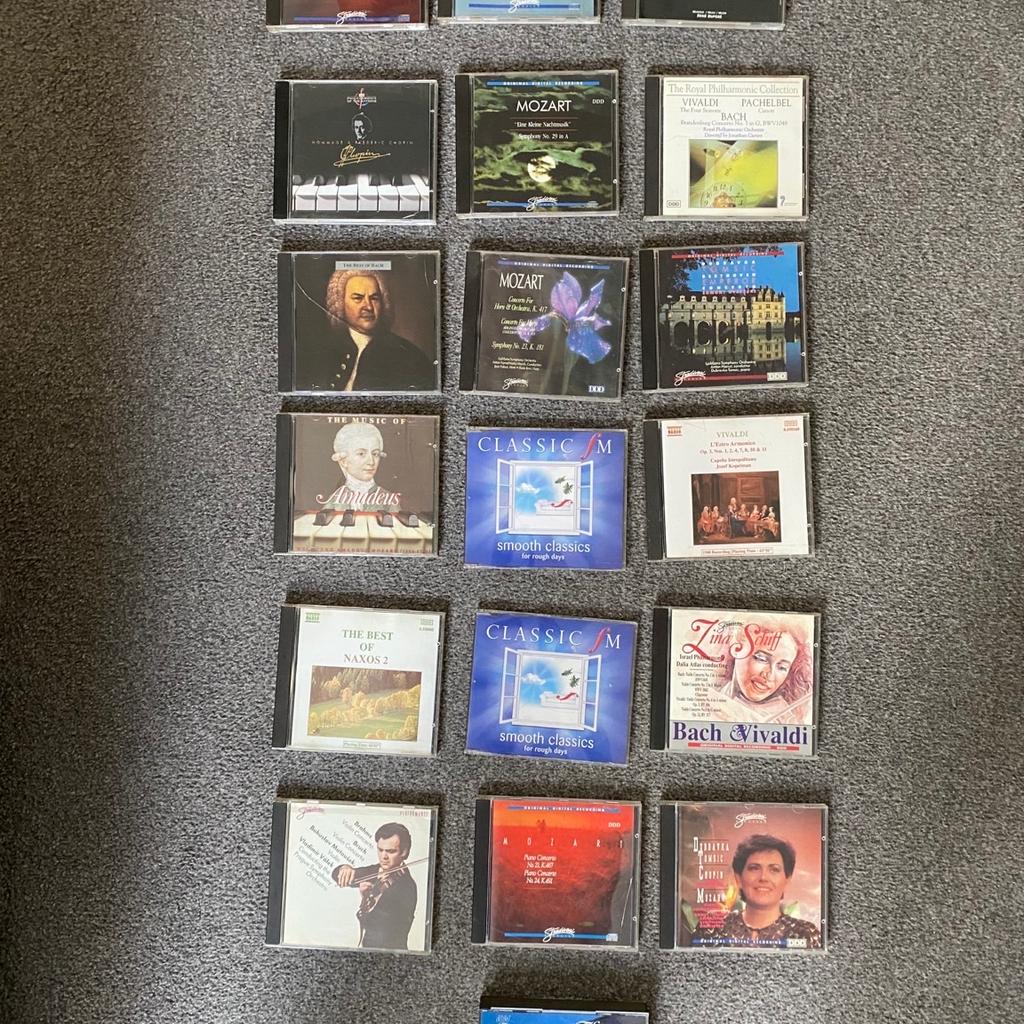 19 CLASSICAL CDS ( BUYER MUST COLLECT CAN NOT DELIVER OR POST PAYMENT ON COLLECTING ) post code SE193SW