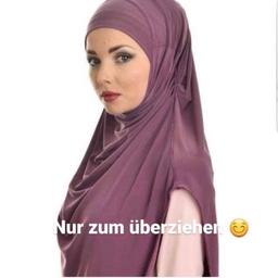 Hijab nur zum überziehen 
Stück 15 € + 5 € Versand 
Viskose 💯