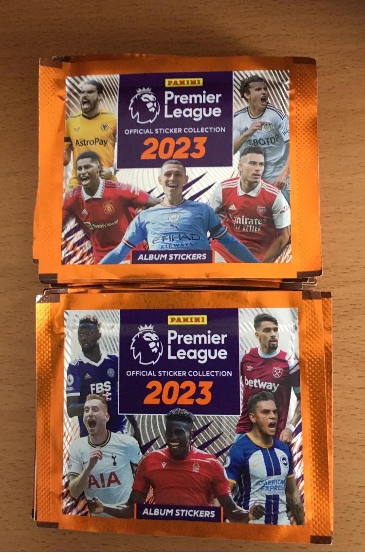 47 x Premier league 2023 sticker packets in B23 Birmingham für 10,00 ...