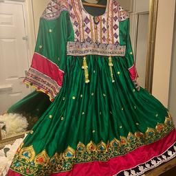 Hand embroidered afghani kuchi clothes . Free size . 3 piece . New .
