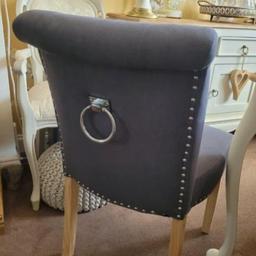 OCCASIONAL CHAIR IDEAL FOR BEDROOM,HALLWAY OR STUDY GREY IN COLOUR COLLECTION ONLY