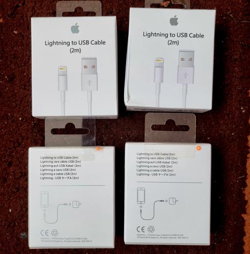 Buy & Sell South West London Kingston upon Thames - Photos for APPLE LIGHTNING TO USB CABLE 2M BRAND NEW