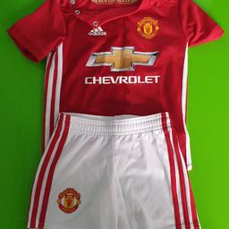 Manchester United Football Home Kit 12-18months
Official Adidas kit
From Smoke and Pet Free Home.