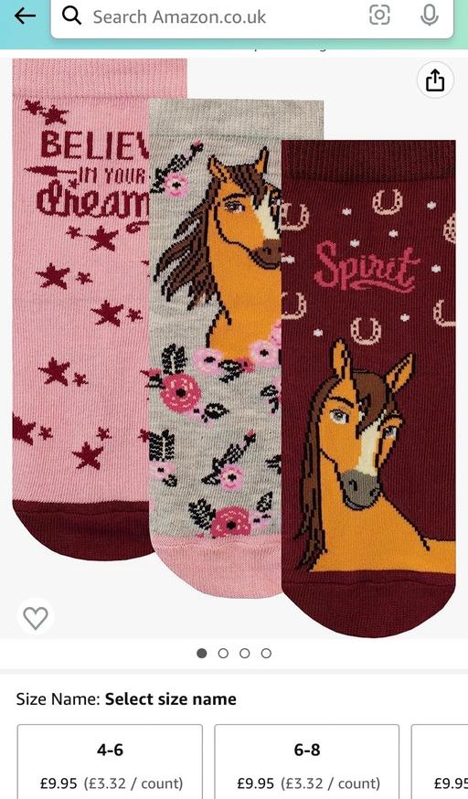 Buy & Sell West Midlands Birmingham - Photos for Spirit socks size 4-6