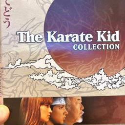 I’m selling this good condition the karate kid collection it’s got all 4 films if interested let me know and it’s pick up only I’m only selling having a clear out