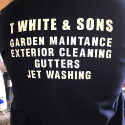 T white & sons specialise in over grown gardens , dirty paths , driveways not a problem, we soft wash & pressure wash , overgrown hedges, overhanging trees . T white & sons 07848186498 are available this week