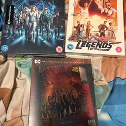 I’m selling these brand new DVDs legends of Tommorow season 1-6 all brand new still in seals if interested it’s pick up only