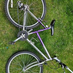 carrera bike,aluminium frame? v brakes,rapid fire gears, all works as should pick up Blackburn ,can deliver locally