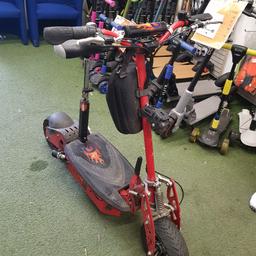 Cyclone Electric Scooter, just been serviced with new brakes, front and back.  Ideal for around town.