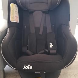 Joie 360 Spin car seat with tilt adjustable use with signs of wear, it's in good condition and works fine.