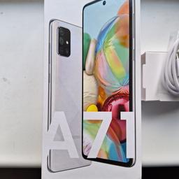 Samsung Galaxy A71 SM-A715F/DS - 128GB - Prism White (Dual SIM).


1. Used phone case 
2. Used screen protector
3. Brand new screen protectors X2
4. C-Type charger cable only.
5. New ear phones

smoke and Petfree home.  collection only.  130 ONO