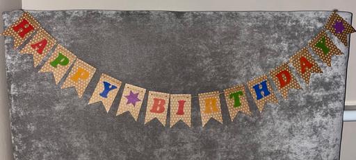 Buy & Sell West London Hillingdon - Photos for X20 Happy Birthday Bunting/ Banner Decoration