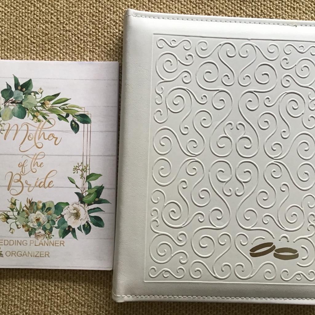 New White Wedding planner in box
& mother of the bride wedding planner and organiser ,also new
Sold together
Condition of box as seen ,some superficial marks and corner split
Both £7 o n o